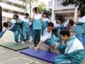 “青年地带”驻校社工站 社工Miss和学生粉