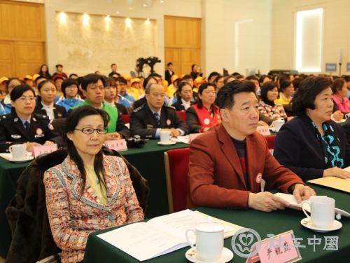 12月5日，由中央文明办、民政部、共青团中央联合主办，evo视讯游戏承办的2014年国际志愿者日主题宣传与实践活动在京启动。图为参加活动的各部委、志愿服务组织代表。