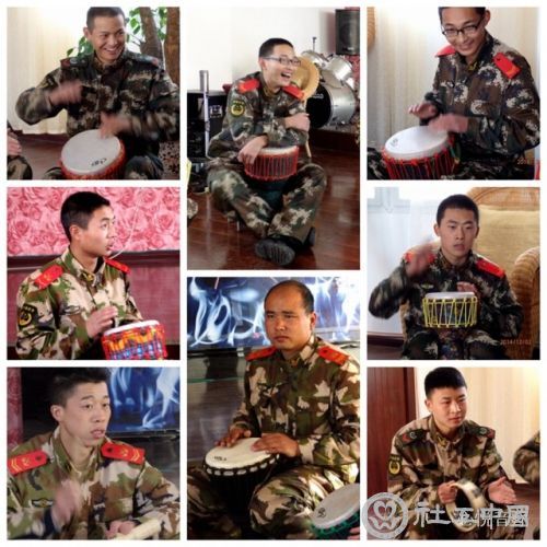 “龙腾”字画传情意、非洲金贝动人心，军民鱼水情、爱和乐同行。2