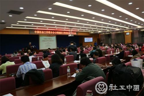 心理健康工作委员会成立大会现场