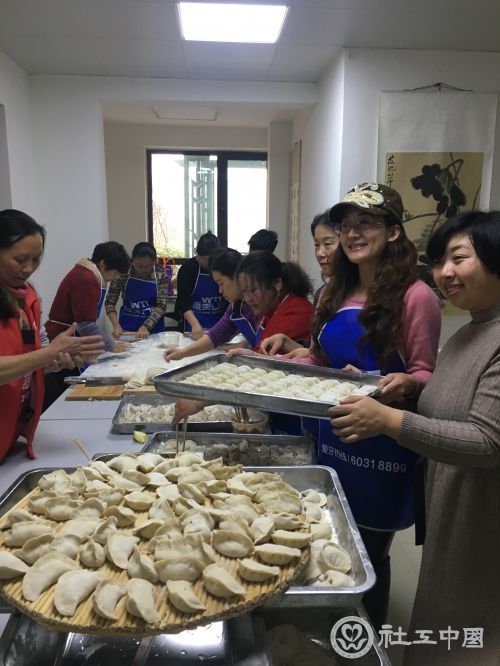 包好饺子的部分成果
