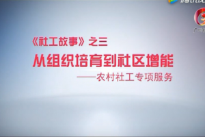 《社工故事》之从组织培育到社区增能