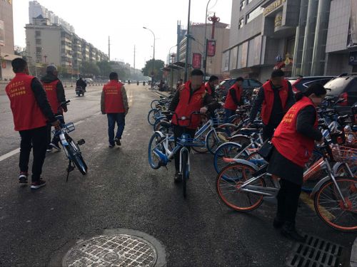 共享单车随手摆