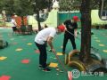 湖南芙蓉区组织社区服刑人员到幼儿园开展大扫除