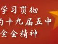 学习贯彻党的十九届五中全会精神
