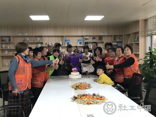阳光洒进隐蔽的角落  为案主父亲举办生日会（白云区东南片区广州晨朗）